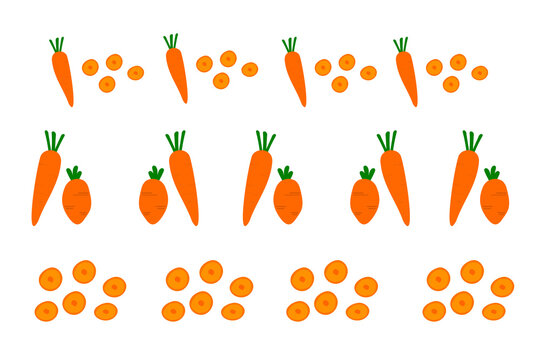 seamless pattern of carrot. carrot pattern Background. flat illustration carrot background. seamless pattern carrot. carrot flat illustration background.