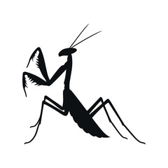  Mantis Martial Arts Silhouette Vector Design