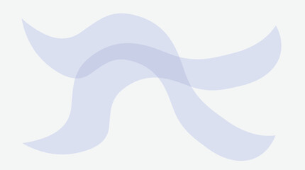 Obraz premium Abstract vector illustration of a white dove soaring over blue water waves with a decorative swirl pattern and elegant motion curves