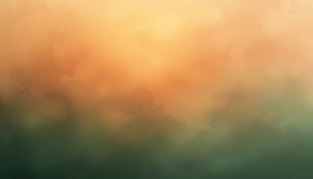 A vibrant abstract background with a gradient of warm colors transitioning from orange to green