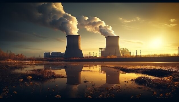 Environment, nuclear power station