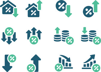 finance and business icons