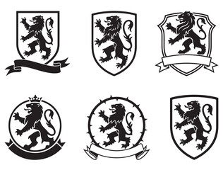 Obraz premium HOUSE LINNISTER SYMBOL SILHOUETTE