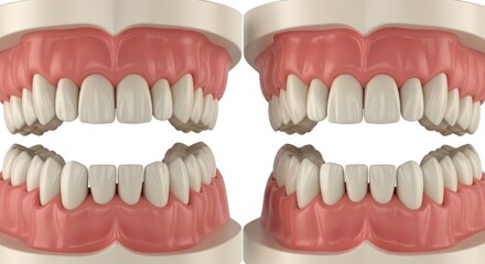 Obraz premium Dental Health - A Comprehensive Guide to Teeth.