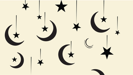 Fototapeta premium Background Ramadan Illustration