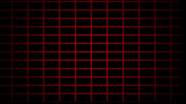 Dark background with a red grid pattern divided vertically by a subtle gradient transition Keywords: grid, background, pattern, red lines, dark, abstract, geometric, texture, digital