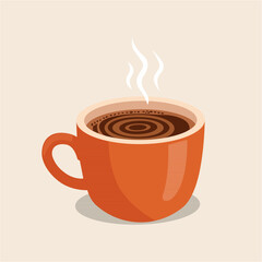 Obraz premium Autumn Coffee and Hot Chocolate Vector Illustration