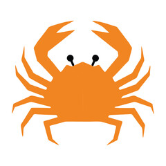 vector crab on white background © ArtDesign