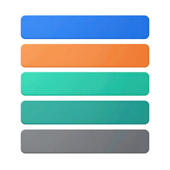 Fototapeta premium Colorful Stripes in Vertical Blocks