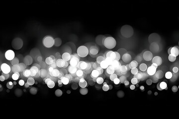 Soft light dots create a glowing effect in a dark background during a night event or gathering