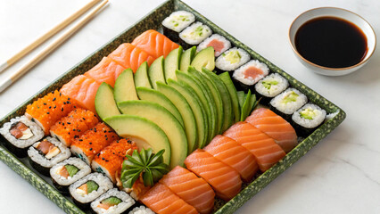 japanese sushi platter