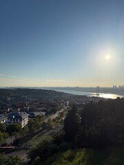 Fototapeta premium sunset over the sea