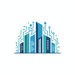 Clean flat vector logo design showcasing a minimalist anchor icon, ideal for maritime, travel, and stability-themed brands.