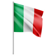 Italy Flag Vector &ndash; Green, White, and Red Tricolor