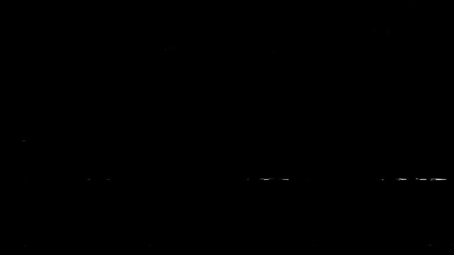 Minimal VHS signal dropout overlay with analog noise texture and horizontal interference lines