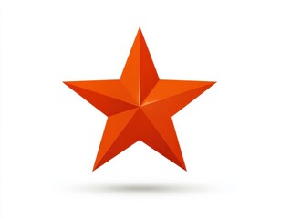 Obraz premium star icon isolated on a transparent background ar 43