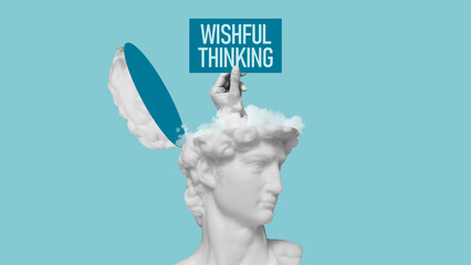 Wishful Thinking Concept, Unrealistic Expectations and Self Deception, Positive Bias, Hope Without Action and Psychological Decision Making