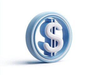 Obraz premium profit 2d icon isolated on a transparent background ar 43