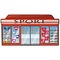 Sports Shop Storefront