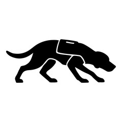 Empty white space with no objects or features silhouette