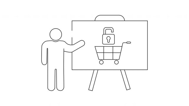 Secure Online Shopping Presentation - A Guide to Safe E-Commerce.