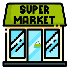 Supermarket Store Icon