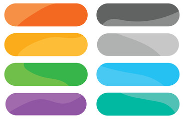 Click here web buttons with hand cursor. Set of action button click here with arrow pointer.
 Click button. Modern action button mouse click symbol. Computer.