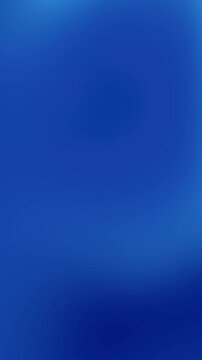 Abstract soft blue gradient background with smooth motion blur. Animated vertical background with gradient cobalt and navy blue