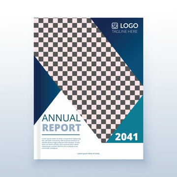 Business annual report brochure layout design templates