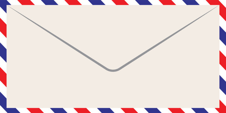 back envelope picture for mail