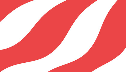 Red Wave Curve Elements 