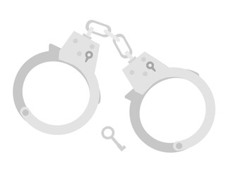 手錠のイラスト｜Handcuffs Illustration