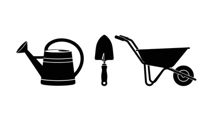 Gardening tools for yard work and landscaping projects