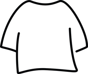 Simple white t shirt for fashion