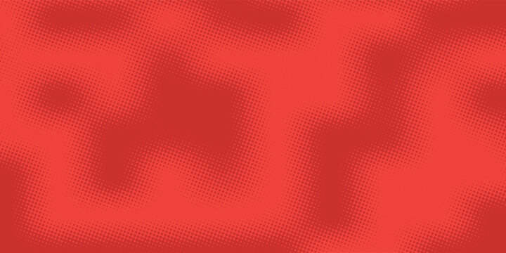 Gradient Dots Background. Grunge Pattern. red Texture. Vintage Monochrome Overlay. Vector illustration