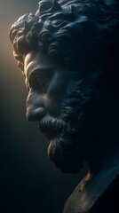 Classical Bust A Glimpse into Ancient Wisdom