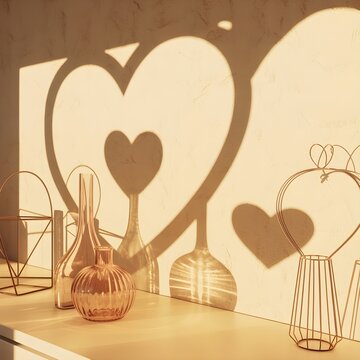 Sunlight & Soul: The Magic of Heart Shadows (Aesthetic aur emotional vibe ke liye)