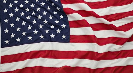 Obraz premium Memorial day tribute honoring fallen heroes under american flag