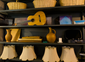 Retro design in the style of a music lover