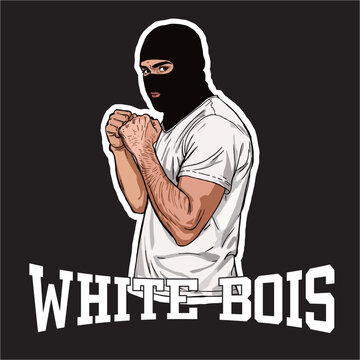 A football fans ultras hooligans vector