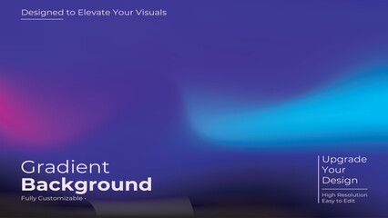 Obraz premium Elegant gradient abstract background with smooth transitions, perfect for luxury branding, premium presentations, covers, posters, and modern visual projects.