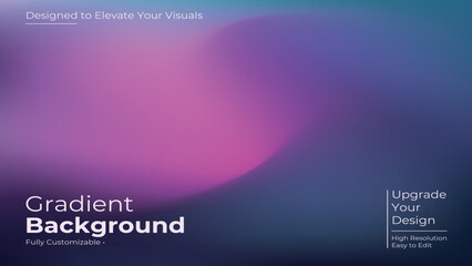 Obraz premium Elegant gradient abstract background with smooth transitions, perfect for luxury branding, premium presentations, covers, posters, and modern visual projects.