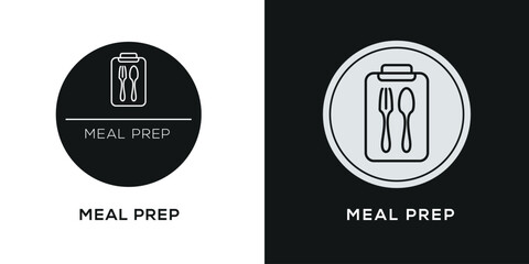 Creative (Meal Preparation) icon, vector sign.