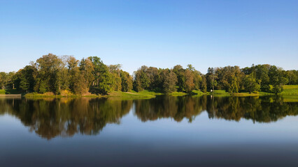 Fototapeta premium Summer nature scene