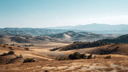 Naklejka premium Rolling Hills Landscape