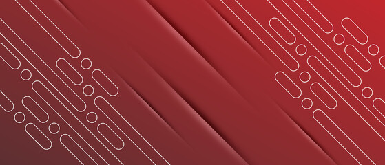 Abstract red background with space of paper layer