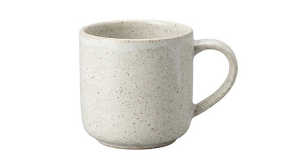 white cup isolated on white