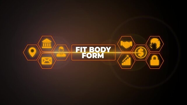 Conceptual hand writing showing Fit Body Form. Concept meaning refers to a body that perfectly align of shape and contour
