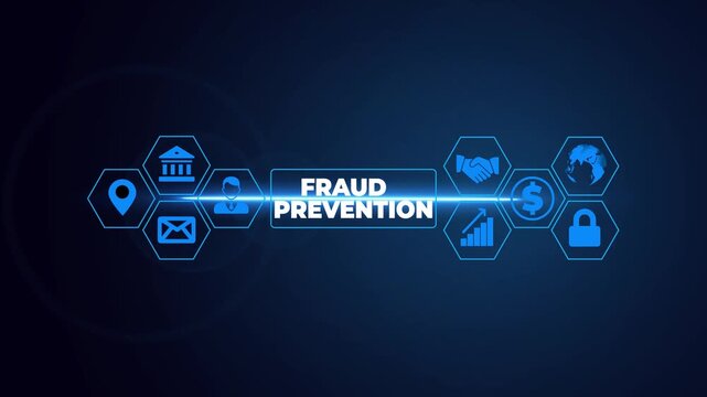 Writing note showing Fraud Prevention. Business concept for the act of stopping various types of internet fraud