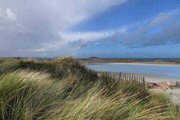 Joli paysage de mer en Bretagne
